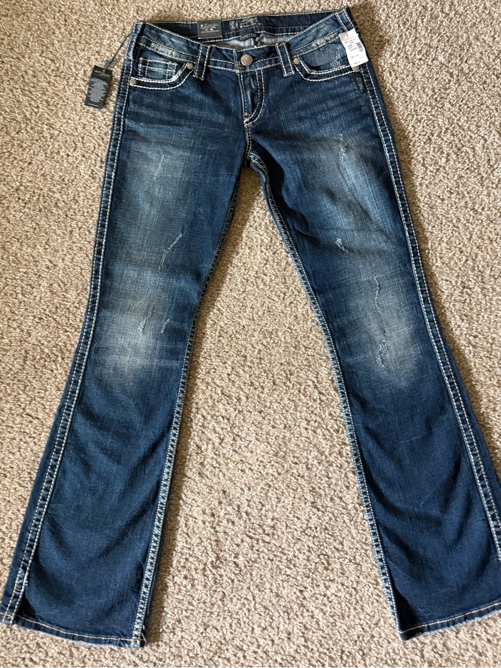 Silver Jeans Co. Twisted Bootcut Jeans